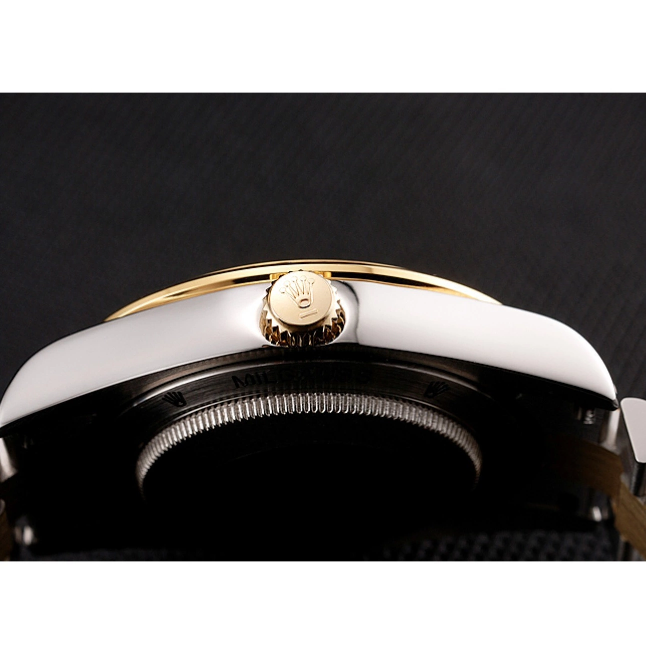 Aaa replica watch Bracelet Diamonds Black Rolex Rubies Swiss And Dial Tone Day-Date 1454105 Two 0728